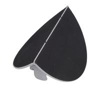 ViaGasaFamido Hand Wall Corner Sander Drywall Corner Sanding Tool with Hook & Loop Backing Plate for 90 Degree Corners & Curved Surfaces Includes 12 Sandpapers 100/120/180/240 Grits
