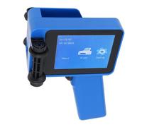 ViaGasaFamido Handheld Inkjet Printer Mini Portable with HD LED 4.3in Touch Screen Smart 4 CPU for QR Code Barcode Text Number Printing on Wood Plastic Fabric