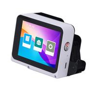 ViaGasaFamido Handheld Inkjet Printer Portable 12.7mm 600dpi Touch Screen Printing Machine with 28 Languages for Barcode Data Image on Wood Fabric Leather