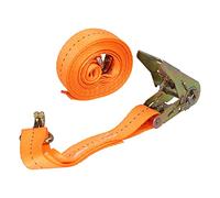 ViaGasaFamido Heavy Duty Polyester Ratchet Strap, Stainless Steel Buckle, 9.8ft Length for Trucks, Luggage and Furniture (#3)