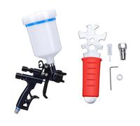 ViaGasaFamido HVLP Spray Gun Kit 1.3mm Nozzle 600ml Mixing Cup