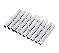 ViaGasaFamido Iron Tip Soldering Iron Tip 900M T 5C Brass Material Replacement 10Pcs Kit for High Temperature Welding Projects
