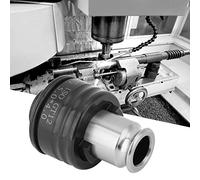 ViaGasaFamido ISO-GT12 M3/M4/M5 Tap Chuck, Torsion-Type Tapping Collet Chuck with Easy Installation, Safety Design, High Clamping Strength and, for Tapping Machines, Drilling (M5)