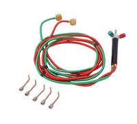 ViaGasaFamido Jewelry Welding Torch Set Oxygen Soldering with 5 Tips | Built for High Performance in Goldsmith Workshops and Home Studios, for Artisans Working with Gold