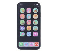 ViaGasaFamido Kids Learning Phone Toy, Interactive Role Light Numbers Counting, Educational for Toddlers Over 3 Years Old (English Black)