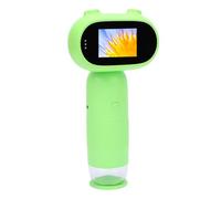 ViaGasaFamido Kids Pocket Microscope with 8 LED Lights and 1080P Screen for Clear Imaging Suitable for Young Explorers and Students