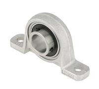 ViaGasaFamido KP003 17mm Pillow Block Bearing, Stable Performance and Cost Effective Zinc Alloy Mounted Bearing for Various of Machinery,Pillow block bearing