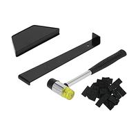 ViaGasaFamido Laminate Wood Flooring Installation Tools, Rubber Hammer with Tapping Block, Complete Kit for Easy Home Floor Installation