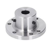 ViaGasaFamido Lathe Faceplate, Wood Lathe Steel Faceplate Chucks 6 Mounting Hole Chuck for K11 80 High Manganese Steel, Simple Installation, Simple Disassembly, (18mm)