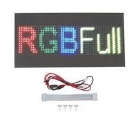 ViaGasaFamido LED Sign P10 Outdoor Scrolling Message Display Board RGB Programmable Digital Sign for Advertising Stores Restaurants Gyms 12.6x6.3in with Bright LED Display and Easy Setup
