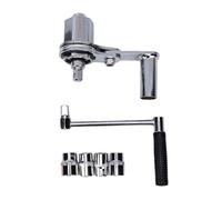 ViaGasaFamido Lug Nut Remover Torque Multiplier Wrench Set 680NM 1:16 Ratio for Auto Tire Changes and Repairs with 4 Sockets Included