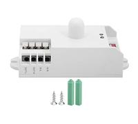 ViaGasaFamido Microwave Sensor, Switches Radar Induction Automatically Identify TDL-1911 5.8GHz AC85-250V for Human Rat Cat Detector Detection,High Sensitivity,control switch