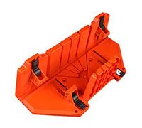 ViaGasaFamido Miter Saw Storage Box, ABS Durable Design, Multiangle Precision Cutting, Suitable for Woodworkers and Construction Sites (14in Clamping Type)