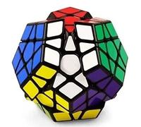 ViaGasaFamido Pentagonal Dodecahedron Speed Puzzle, Smooth Turning Ergonomic Grip Brain Training Stress Relief for Adults Office Desk ABS Bright Color 3.3 Inch 1 Piece