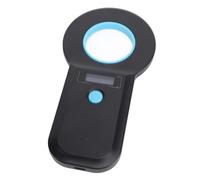 ViaGasaFamido Pet Microchip Scanner USB C Portable Handheld Animal Chip Reader with 128 Data Storage 0.91in OLED Screen Double Frequency Mode for Vets Shelters Pet Owners