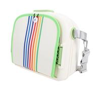 ViaGasaFamido Portable Baby Foldable Booster Chair with Storage and Adjustable Height Safety Strap for Travel and Dining Plastic 11.81x9.84in Toddler Infant Meal Solution