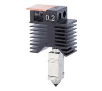 ViaGasaFamido Quality Hotend Kit Replacement for Snapmaker U1 Durable 0.2mm Nozzle with Fast Heating Features Ideal for Professional Printing 1 Unit