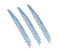ViaGasaFamido Reciprocating Saw Vane/Wing, Carbide Material, 3 Pcs Set, 9 Inch Length for Cutting Porous Concrete and Red Brick