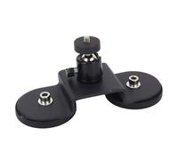 ViaGasaFamido Rectangular Satellite Car Magnetic Roof Mount Kit, Iron and ABS, Strong Adsorption, Seamless Mount for RVs, Boats, and Cars