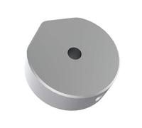 ViaGasaFamido Rectangular Satellite Tripod Mount Adapter Aluminum Alloy CNC Machined 20 Threaded Tripod Mount with Pipe Adapter for Stable Satellite Antenna Connection Compatible with RV