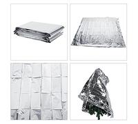 ViaGasaFamido Reflective Film for Plants Silver Greenhouse Grow Film Highly Reflective Covering Sheets Light Accessories 210 x 120cm