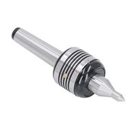 ViaGasaFamido Revolving Center, Precision Bearing Live Tailstock Center for CNC Lathe with High Carbon Steel, Well Balanced and Smooth, Ideal for High Speed Lathe, 2 Morse Taper, Model MT3C,