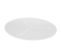 ViaGasaFamido Round Center Finder, Acrylic Material, Precise Circle Gauge for Woodworking, 20cm Diameter for DIY Projects (Small woodworking centering ruler (diameter 20cm))