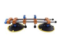 ViaGasaFamido Seamless Seam Setter Dual with 6in Vacuum Suction Cup Professional Countertop Installation Hand Tool for Joining Levelling Seam Joier Stone Marble Slab