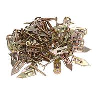 ViaGasaFamido Self -assessment Anchors Adjust the Expansion Anchor Durable Steel for the Frame Decoration House, Metal Panels Plaster 40 Packages for Fixing Shelves and Cabinets