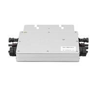 ViaGasaFamido Solar Inverter Microinverter 700W WiFi Control Grid Tie Inverter for Home Solar Panel System Users, Automatic Identification, IP65 NEMA3R, Self Cooling, 48 to 61Hz