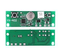 ViaGasaFamido Solar Lamp Circuit Board YX-402 with Infrared Sensor 3.7V Controller 3 Gear Modes Adjustable for Wall Light Outdoor Home Use