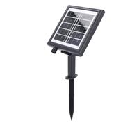 ViaGasaFamido Solar Light Controller Replacement Solar Panel 4.5V 2.4W Input 3V Output for Outside USB to Type C Port