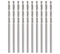 ViaGasaFamido Straight Shank Small Twist Drill Jewelry Drill Bit Set for Pearl Beads Punching High Speed Steel Material with Plastic Storage
