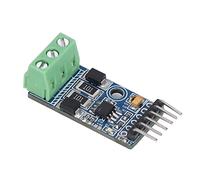 ViaGasaFamido TTL to RS485 Converter Module, ESD Protection, 120Ω Terminal, Supports Long Distance Communication for MCU Development