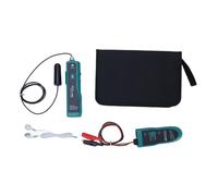 ViaGasaFamido Underground Wire Locator & Cable Tracer Receiver Kit - Short Circuit Tester with Audible/Visual LED for Telephone Data & Security Cables