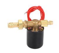 ViaGasaFamido Welding Solenoid Valve, Reliable Gas Control Replacement for MIG TIG Welders Brass Iron Body B Class Insulation 0 to 0.8MPa Argon CO2 Water Oil Valve