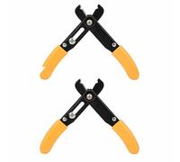 ViaGasaFamido Wire Stripper, Exact Stripping Hole with Small for 0.5mm to 4.0mm Wires, Fixed Pivot Comfortable Grip for Robot Junction Boxes Computer Wiring Household Appliances