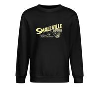 Viagem Smallville Kansas The Meteor Capital of The World Funny Unisex Crewneck Pullover Sweatshirt Black L