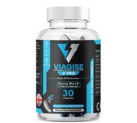Viagise - High Strength Longer & Harder (30) 500mg Capsules | Korean Ginseng Herbal Supplement with Added Maca & Tribulus | Endurance and Stamina | Long Lasting & 100% Natural