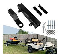 VIAGL Golf Cart Trailer Hitch, Trailer Hitch, Golf Cart Hitch with 2 Inch Receiver Fit for Backseat FootrestClub Car, EZGO, Yamaha