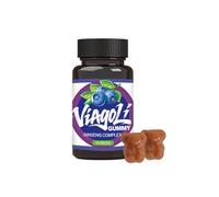 VIAGOLI Harder Performance Extra Strength for Men - Ginseng Gummies for Stamina & Endurance Support - Blueberry Flavor - 10 Count - Herbal Energy & Vitality Booster
