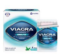 Viagra Connect Melts Orodispersible Film 50mg 4 Strips 4 Strips