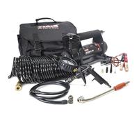VIAIR 450P-RV EF Enhanced Flow - 45157 12V Tire Inflator Portable Air Compressor with RV Inflation Gun, 90 Degree Chuck | 100% Duty Cycle @ 100 PSI, Max Pressure 150 PSI (SAE, Alligator Clips)