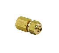 Viair 92838 1/8" Female NPT to 1/4" Compression Fitting for 1/4" Air Line, Gold