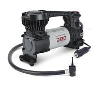 VIAIR Digital EVC84P - Portable Air Compressor Tire Inflator for Car, SUV & Truck | Preset Automatic Shut Off Feature | 12V Road Tire Pump Air Compressor 60 PSI | Press-On Chuck