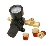 VIAIR Inline Air Pressure Regulator, 0-200 psi, Black, 90150