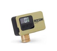 VIAIR Recon Mini - Premium Portable Air Compressor for Cyclists - Digital Tire Pressure Gauge with 120 PSI - for Road, Gravel & Mountain Bike Tires - Brushless Motor, Lithium Batteries & Presta Head