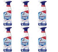 Viakal Classic Limescale Remover Spray, 500ml (NOT FEBREZE) (Blue Spray) (Pack of 6)