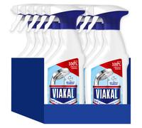 Viakal Limescale Remover Spray, Classic, Cleaning Products, Bathroom Cleaner Spray, 5 Litre (500 ml x 10), Toilet Cleaner Limescale Remover