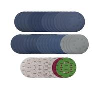 Viaky 36Pcs 125mm Sanding Discs, Wet Dry 5 Inch 8 Hole Hook and Loop 240 400 600 800 1000 1200 1500 2000 3000 Grit Round Sanding Pads, Orbital Sander Discs for Wood, Metal, Car, Furniture, Polishing